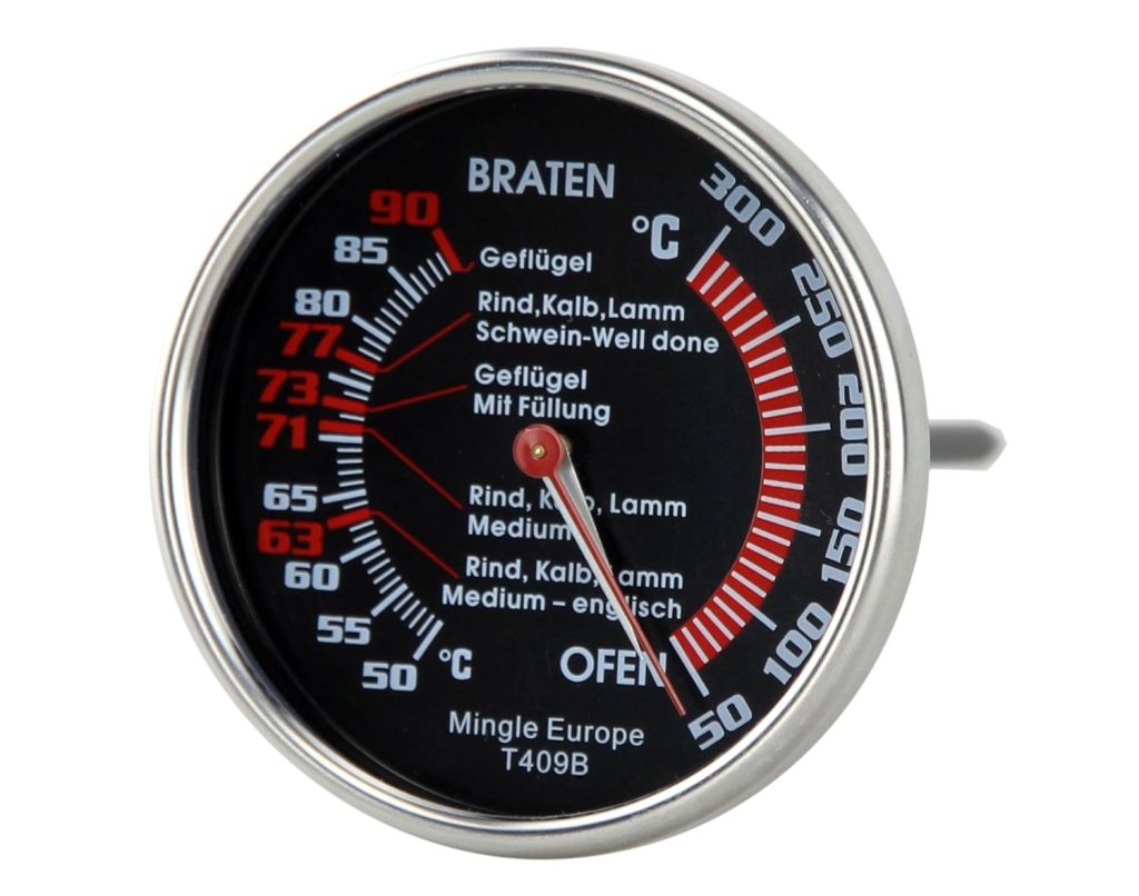 Analoges Braten- und Ofenthermometer T409B